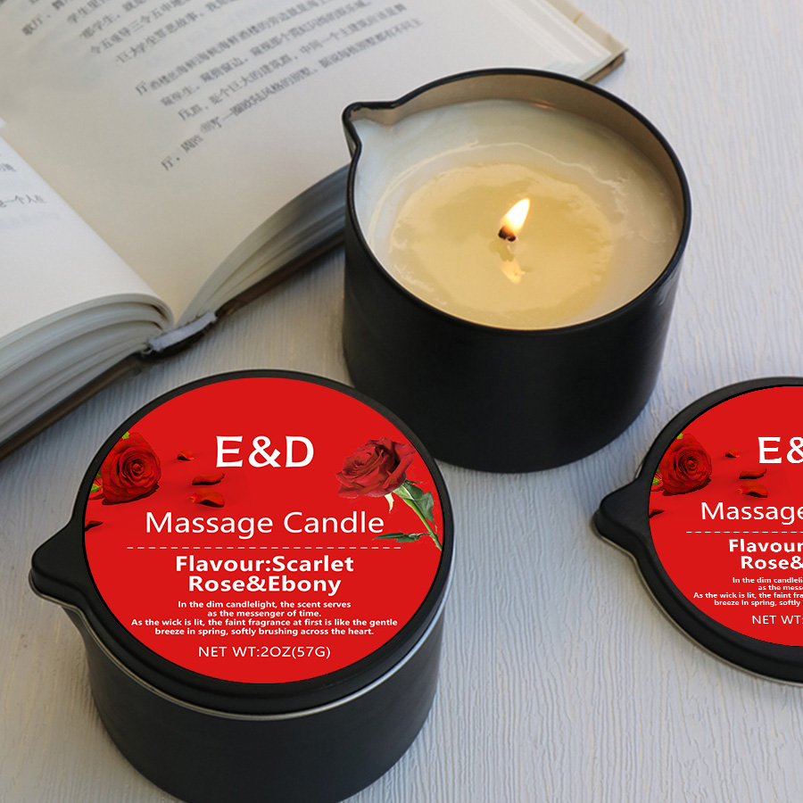 Scented Candle Luxury - Массажная свеча с маслом для снятия