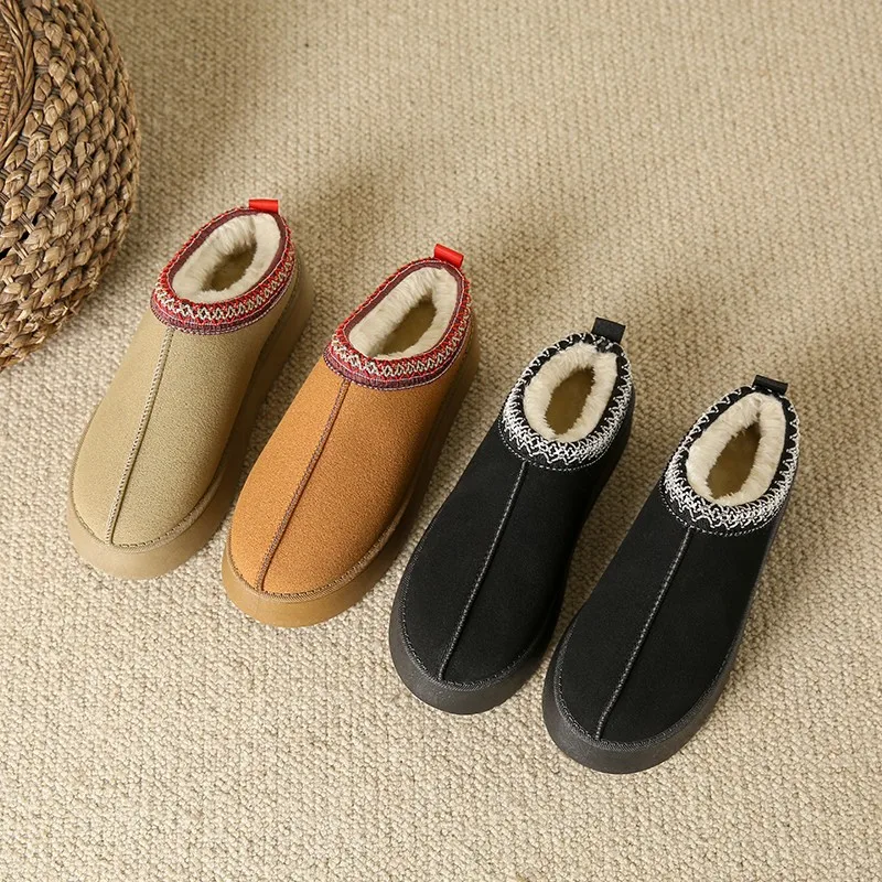 Luxury Lifestyle Shoes - Дизайнерские зимние тапочки на платформе, ультра