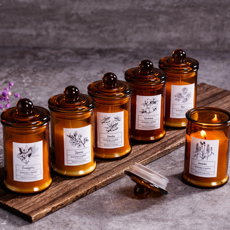 Винтажная стеклянная банка, ар – обзор и цена Scented Candle Luxury