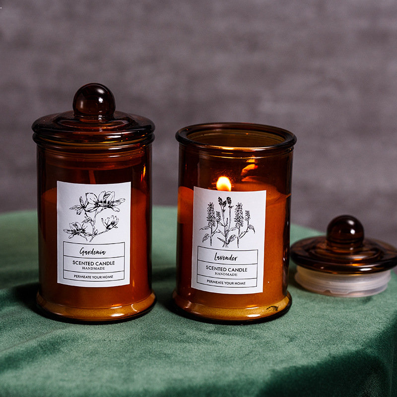 Винтажная стеклянная банка, ар – обзор и цена Scented Candle Luxury