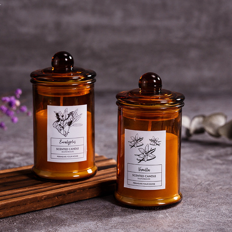 Винтажная стеклянная банка, ар – обзор и цена Scented Candle Luxury