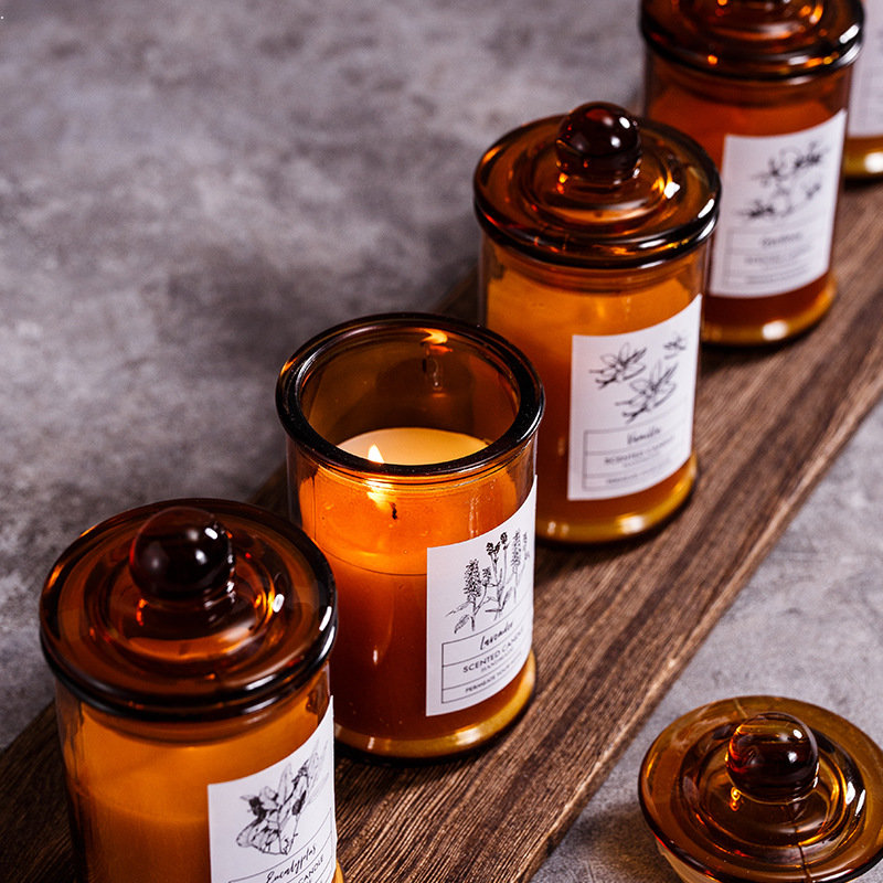 Винтажная стеклянная банка, ар – обзор и цена Scented Candle Luxury