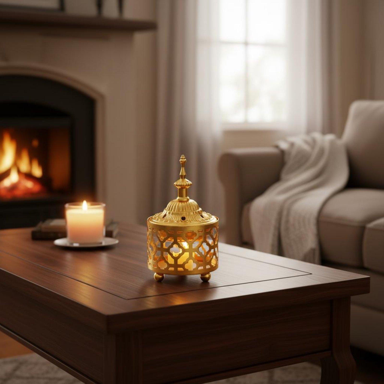 Золотой резной подсвечник для  – обзор и цена Scented Candle Luxury